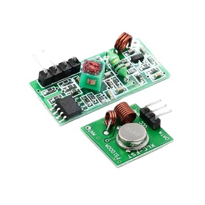 Kit de módulo receptor y transmisor inalámbrico RF de 433Mhz 315MHZ DC 5V para Arduinos/ARM/MCU WL Diy 315MHZ/433MHZ módulo inalámbrico