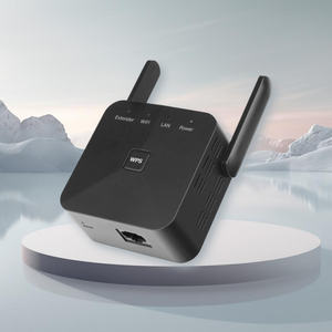 300Mbps WiFi扩展器，适用于家庭2.4G信号增强器和范围扩展器，易于设置稳定的无线覆盖范围
