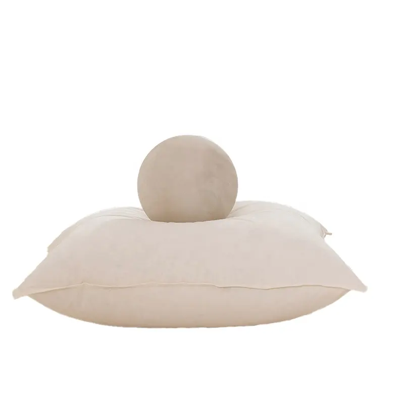 Formato diverso lavato bianco oca anatra piuma inserto Heathy letto sonno morbido comodo cuscino per divano
