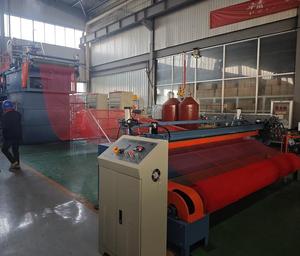 Máquina Geonet de malla de cría de pesca de alta calidad de China, máquina de fabricación de red plana rígida de cría - Product Image 3