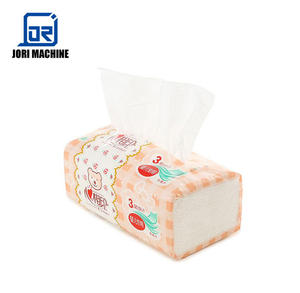 Economical <strong>V</strong> Fold Facial Tissue Paper <strong>Interfolded</strong> Machine Production Line with Box Packing - Product Image 5