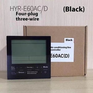 新しい到着Hyr-E60ACハンドヘルド制御パネルプラスチック材料固定コード用セントラルエアコン