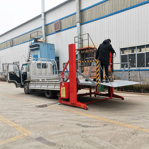2 Ton Electric Load Capacity Mobile Container Truck <strong>Loading</strong> <strong>Platform</strong> Lift Hydraulic Unloading Dock Ramp for Container Trucks - Product Image 4