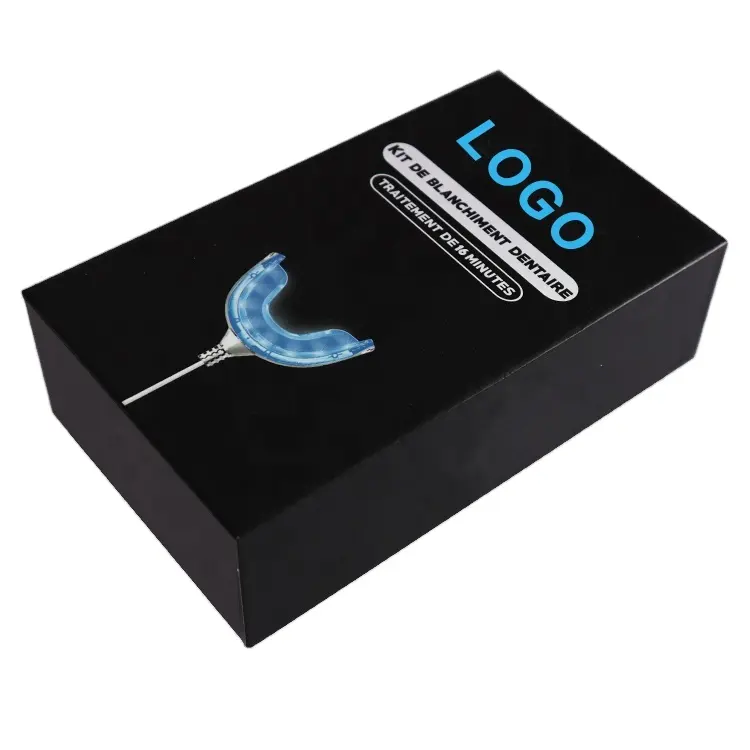 Bandeja de molde de dente médico caixa de embalagem caixa de injeção caixa de livro em forma