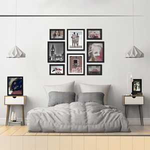 Customized 4x6 8X10 <strong>8</strong>.5x11 Unbreakable Plastic Black Photo <strong>Frame</strong> Picture <strong>Frame</strong> for Table Decor