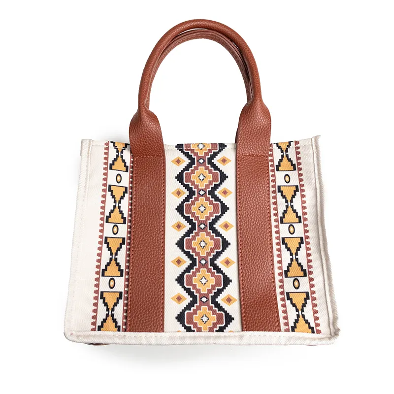 Tote Bag Western Purses Shoulder Boho Aztec Handbags for Women