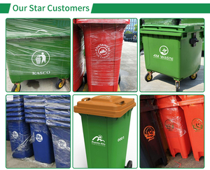 Gana satılık <span class=keywords><strong>1100L</strong></span> büyük çöp konteynerleri çöp kovası tekerlekli plastik çöp kutusu - Product Image 2