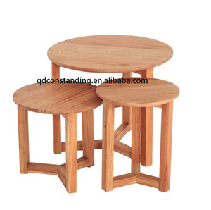 OEM ODM Factory Moderne Möbel Küche Round Nesting Kaffee Beistell tisch <span class=keywords><strong>Set</strong></span>