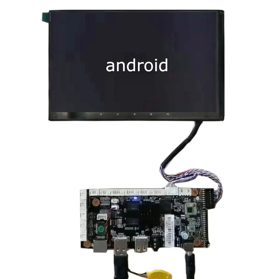 Kép LVDS nhúng Android Mini bảng duy nhất quảng cáo kiosk bảng màn hình Bo mạch chủ với bộ vi xử lý 12V