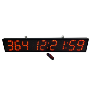 Timer portatile da 6 pollici a 9 cifre con Timer digitale settabile/orologio da esterno - Product Image 4