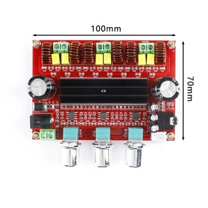 <span class=keywords><strong>XH</strong></span>-<span class=keywords><strong>M139</strong></span> TPA3116D2 2x50W 100W2.1チャンネルデジタルサブウーファーパワーアンプボードTPA3116 * 23チャンネルDC12-24V