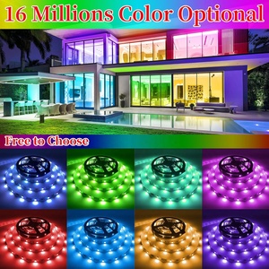 33FT 50FT 66FT100FTスマート<span class=keywords><strong>LED</strong></span>ストリップライト音楽SynロングライトスパンRGB寝室の部屋の色の変更DIYAPPリモート - Product Image 3