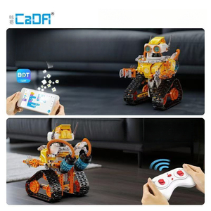 Cada C83003 2025 Neue MOC Drei-in-Eins-Programmier roboter Spielzeug Pädagogische DIY Spielzeug Modelle für Kinder Geschenk Bausteine Sets - Product Image 6