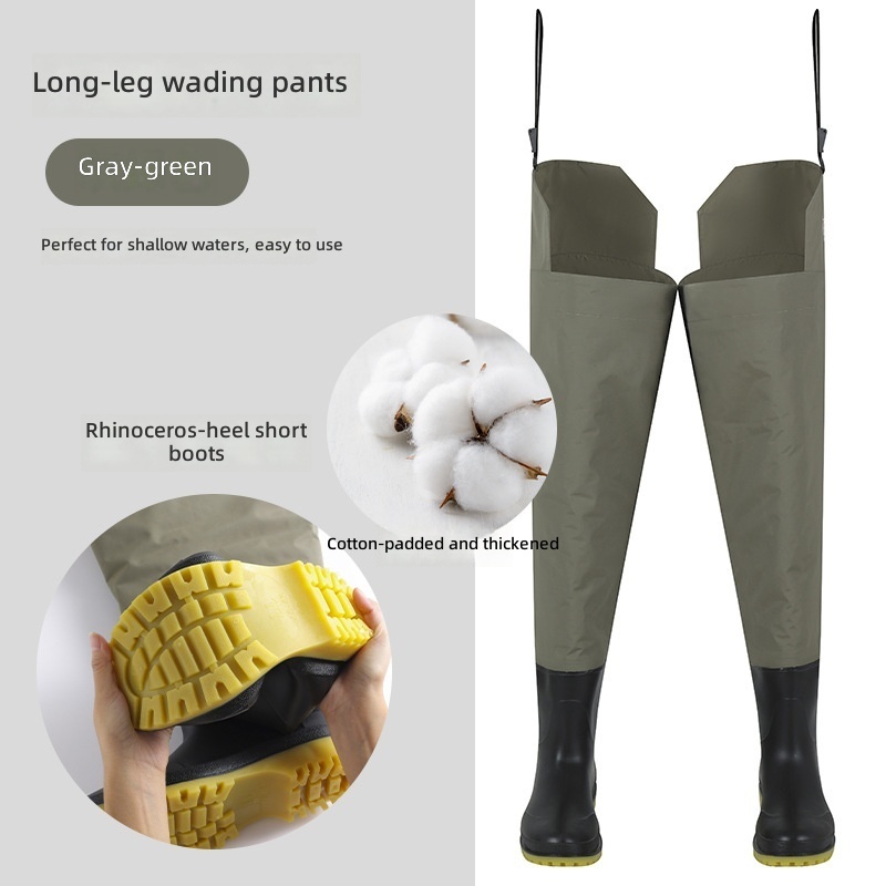 Grey-green Taslon Cotton HXSJ01