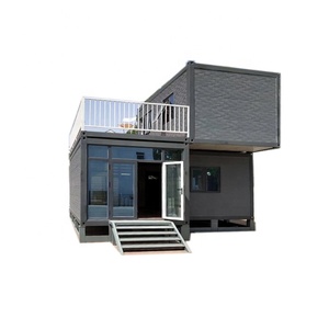 Contenedor Modular para trabajo en el hogar, casa de contenedor de 20 pies, para trabajo en el dormitorio o la oficina