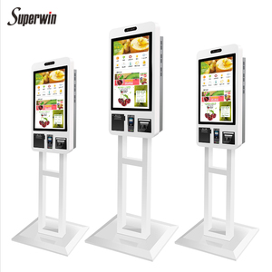 LCD-Monitor Maschine Dual-Screen-Android-Media-Player Digital Signage Software Affiliate-Programm Werbe ausrüstung Kiosk
