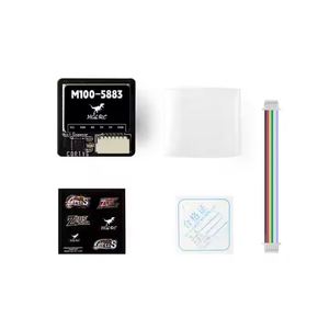 Pusula seramik anten ile HGLRC M10 GPS modülü On-Board LED göstergeler 21x21mm RC uçak FPV uzun menzilli Drones aksesuarları - Product Image 4
