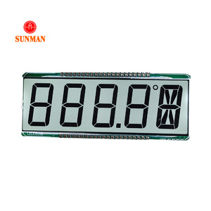 Produttore personalizzato tn display lcd 7 segmento piccolo grande 3 4 5 cifre display lcd con retroilluminazione a led - Product Image 1