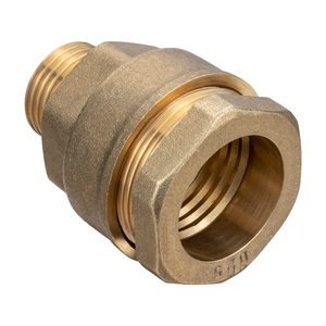 TMOK 1/2 3/4 Inch F M PE Transition Brass Straight Male <strong>Coupling</strong> for 22mm Copper Pipe - Product Image 1