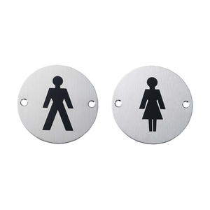 Hiện đại ngoài trời treo tường thép không gỉ trở lại chữ ký cho số nhà khách sạn - Product Image 4