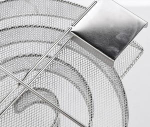 Paslanmaz çelik açık barbekü kamp barbekü pişirme-pelet sigara içen tepsi soğuk duman jeneratör Net braketi Metal sepet herhangi bir pişirme - Product Image 6
