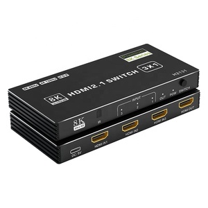 3 in <strong>1</strong> Out <strong>HDMI</strong> <strong>Switch</strong> 4K 120Hz 8K 60Hz 3 Port UHD <strong>HDMI</strong> 3x1 <strong>Switch</strong> With IR Remote Control HDCP <strong>2</strong>.<strong>2</strong> Support 3D - Product Image 1