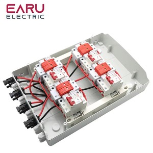 500V 4入力4出力ソーラー太陽光発電用PVコンバイナーボックス雷保護付きDCヒューズMCB SPD防水ボックスIP65 - Product Image 6