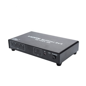 Fabrik Preis 1,4 v 4K * 2K Volle HD Matrix HDMI Selector 2x4 HDMI Switcher mit fernbedienung
