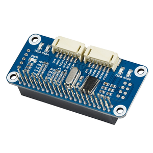 2-ch UART & 8 programlanabilir GPIO elektronik modülleri ve kitleri ile ahududu Pi seri genişleme şapka I2C arayüzü