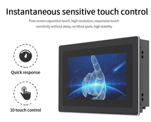 Custom Outdoor Ip67 Waterproof Embedded Capacitive Embedded Android 7 10 15 Inch Industrial All in One Touch Screen Panel Pc - Product Image 2