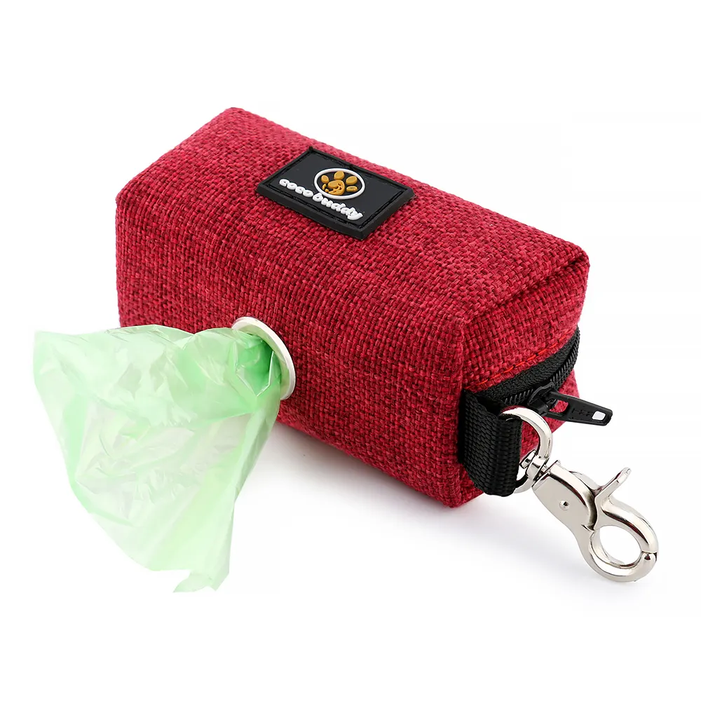 Umwelt freundliche Fabrik Tragbarer Hanf Poop Bag Dispenser für kleine große Hunde Travel Puppy Cat Waste Bag Outdoor Pet Produkt