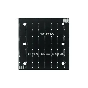 Custom WS2812 smd LED 5050 RGB 8x8 64 matrice LED per Arduino - Product Image 3