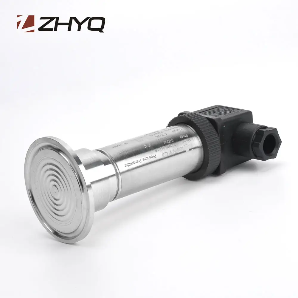 Zhyq PT124B-217 100bar vệ sinh kẹp loại máy phát áp lực