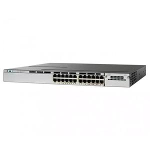 Ciscos 3750-X สวิตช์ WS-C3750X-24P-E ตัวเร่งปฏิกิริยา3750X 24พอร์ตบริการ IP PoE WS-C3750X-24P-E สวิตช์องค์กร - Product Image 1