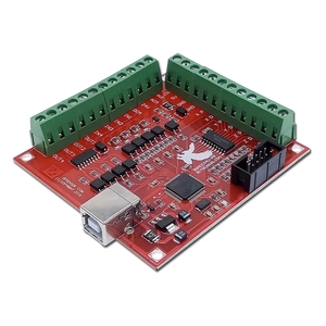 Kit de tarjeta de Control de movimiento CNC impulsado por Mach3 Tarjeta controladora CNC USB de 4 ejes Placa de ruptura de 100Khz Compatible con WinXP Win7 - Product Image 3