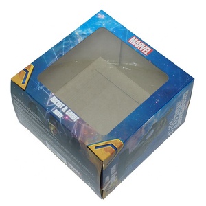 Özel renk baskılı Logo karton kutular ambalaj temizle pencere ile ambalaj kağıt kutu için büyük karton kutular - Product Image 2