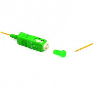 Coleta de fibra óptica monomodo G652D, 1 núcleo SC/amarillo utilizado para equipos de fibra óptica FTTH/FTTX - Product Image 5