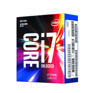 Intel Core I7 7700 <strong>Processor</strong> 6 Cores/12 Threads, Turbo up to 4.3GHz, Seamless Gaming Cpu <strong>Desktop</strong> for <strong>Computer</strong> - Product Image 1