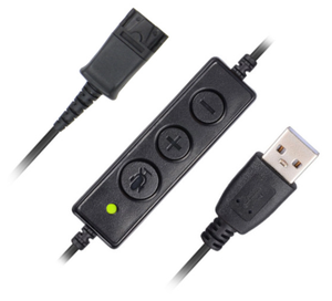 Адаптер USB QD для наушников с функцией быстрого отключения, совместимый с Plantronics - Product Image 1