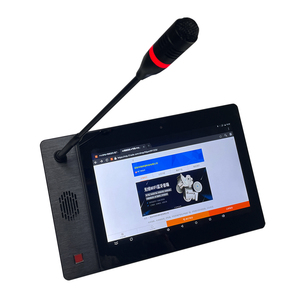 Sistema de intercomunicación IP red IP Digital Audio Video intercomunicador conjunto completo de equipo micrófono + Terminal