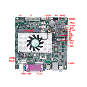 2025 Elsky D425e D525e Laag Stroomverbruik Moederbord <span class=keywords><strong>Atom</strong></span> <span class=keywords><strong>D425</strong></span>/D525 Processor Ich8 Chipset Ddr3 Geheugen Vga Lvds - Product Image 2