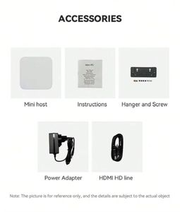 ราคาต่ำมินิพีซีเดสก์ท็อปคอมพิวเตอร์คุณภาพสูงมินิพีซีพรีเมี่ยม8GB คอมพิวเตอร์ตั้งโต๊ะ256GB - Product Image 5