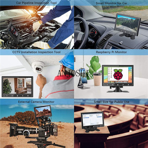 Nuovo Monitor IPS HD da 7 "pollici con ingresso AV HD e MI VGA Touchscreen per Display PC schermo LCD telecamera di Backup per auto sistema di sicurezza domestica - Product Image 6