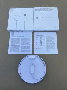 เครื่องชาร์จขนาดเล็กแบบ2-in-1ชาร์จเร็วนาฬิกาแม่เหล็กเครื่องชาร์จไร้สายสำหรับ iwatch12345678 Apple Watch
