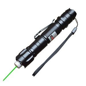 Puntatore Laser a lunga distanza 009 verde Lazer luce puntatore con pulsante forte verde penna Laser con Clip da cintura e batteria 18650 - Product Image 6