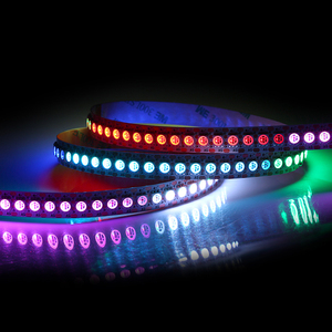 发光二极管数字带矩阵30/60/144发光二极管可寻址RGB 5V 12V WS2812b发光二极管带魔术色像素发光二极管条形灯 - Product Image 3