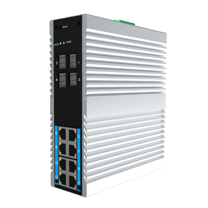 Conmutador de red industrial Gigabit de 12 puertos con POE Apilable SNMP QoS LACP Funciones Solución de conectividad de nivel industrial - Product Image 6