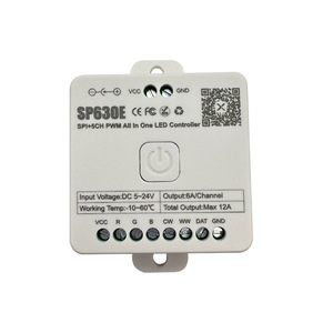 5 в 1 контроллер PWM SPI Magic RGB RGBIC CCT RGBIC RGBW RGBCCT Многофункциональный 5-24V светодиодный контроллер - Product Image 1