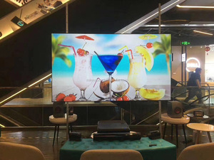 Pantalla de 120 pulgadas alr ust marco fijo 16:9 UST ALR pantallas de proyección PET black diamond projector screen - Product Image 5