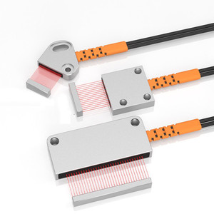 Affidabile matrice sensore a fibra ottica con amplificatore per il rilevamento di oggetti trasparente oggetto matrice di rilevamento fibra ottica piccola